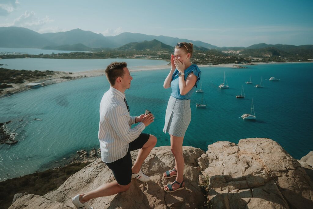 Servizi Fotografici per proposte di fidanzamento in Sardegna